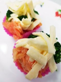 残り鮭とブロッコリーのマヨ❤チーズ焼き-レシピのメイン写真