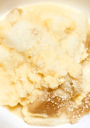 母親の介護食・嚥下食にたまご食パン粥-レシピのメイン写真