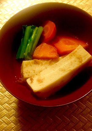 高野豆腐の含め煮 〜ほっとする優しい味〜-レシピのメイン写真