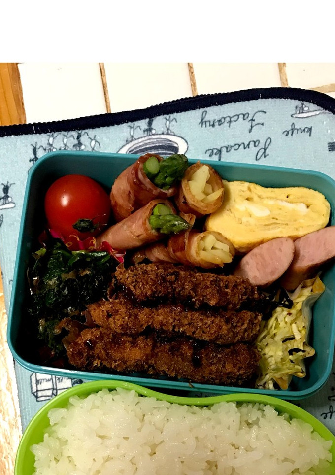 旦那さん弁当 ひとくちカツ-レシピのメイン写真