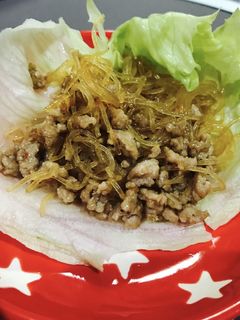 豚ひき肉と春雨のピリ辛炒め-レシピのメイン写真