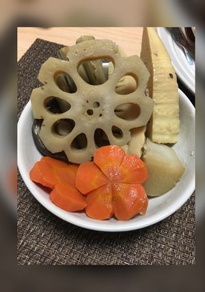お食い初めメニュー① 煮物-レシピのメイン写真