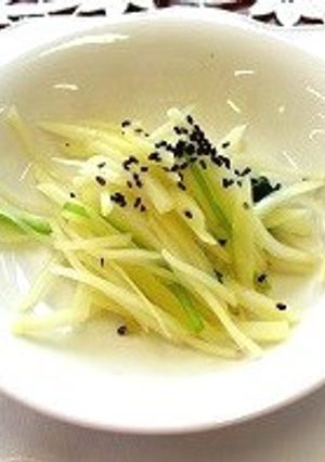 新じゃがと三つ葉の中華和え-レシピのメイン写真