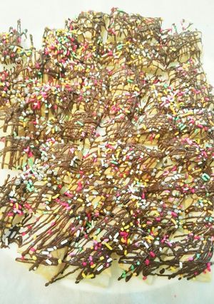 大量！パイの実ならぬパイシートチョコがけ-レシピのメイン写真