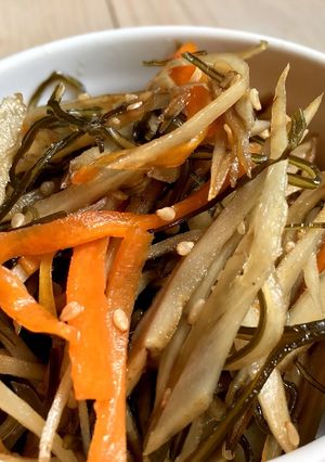 【健康レシピ】ごぼうのご飯のお供-レシピのメイン写真
