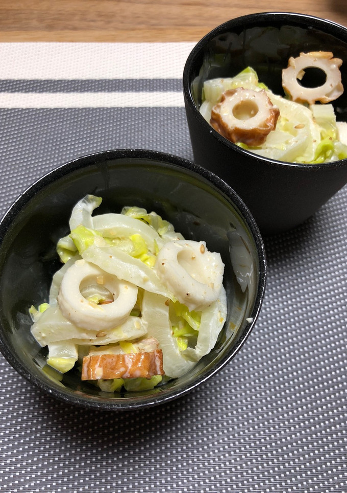 白菜とちくわのマヨ和え-レシピのメイン写真