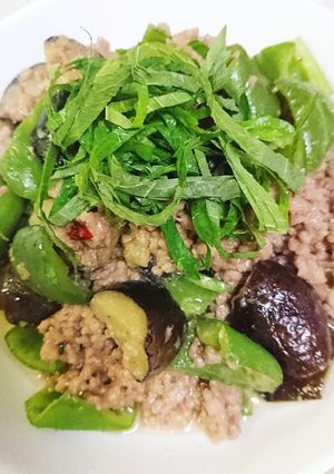 ☆なすとピーマンのピリ辛肉味噌炒め☆-レシピのメイン写真
