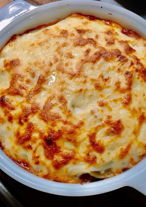 市販のミートソースで☆ポテトのラザニア風-レシピのメイン写真