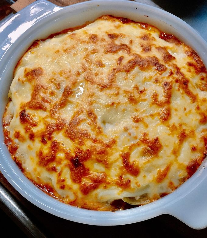 市販のミートソースで☆ポテトのラザニア風-レシピのメイン写真