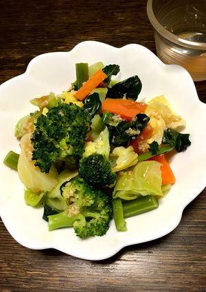 茹で野菜に…塩麹ドレッシング！-レシピのメイン写真