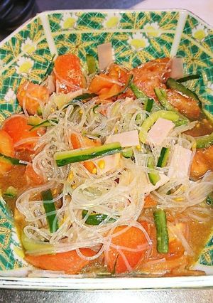 トマト中華風サラダ-レシピのメイン写真