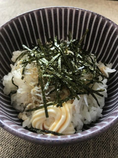離乳食余り しらすご飯-レシピのメイン写真
