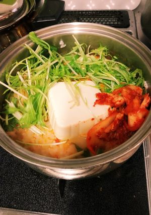 あまりご飯でスンドゥブ♪-レシピのメイン写真