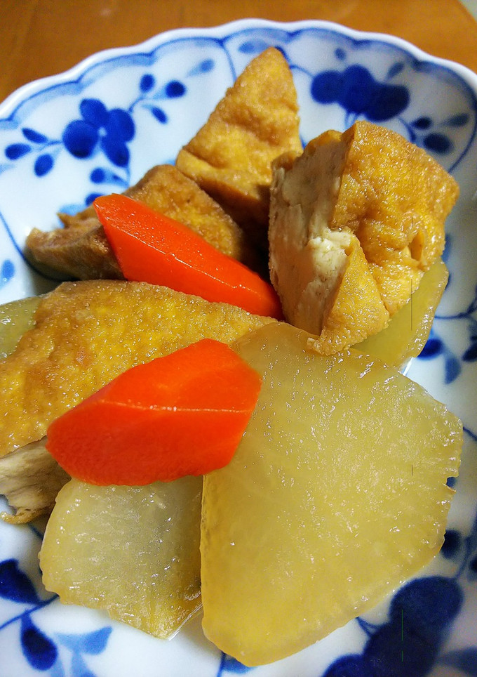 厚揚げと大根の煮物（減塩レシピ）-レシピのメイン写真
