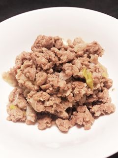 ダシダであっさりそぼろ!!!-レシピのメイン写真