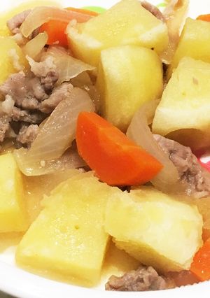 １歳 離乳食 肉じゃが 簡単 取り分け-レシピのメイン写真