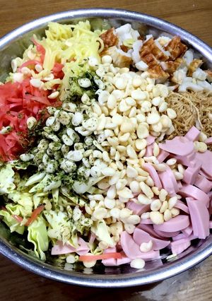 月島とは違う 簡単 下町具沢山もんじゃ-レシピのメイン写真