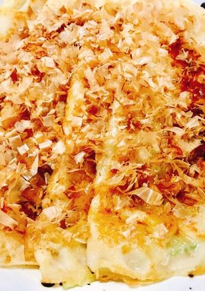 ⭐️ 格安で子供に人気ねぎ焼きお好み焼き-レシピのメイン写真