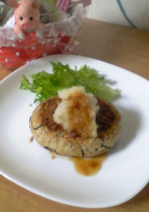 混ぜて焼くだけ☆おからひじきハンバーグ-レシピのメイン写真