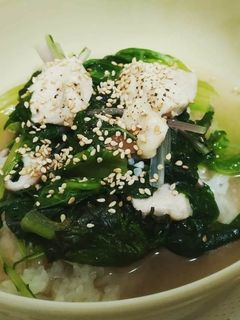 水菜とサニーレタスの塩こうじスープ-レシピのメイン写真