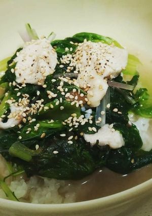 水菜とサニーレタスの塩こうじスープ-レシピのメイン写真