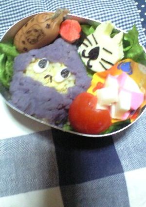 キャラ弁ぜんまいざむらい　豆丸・まっちゃ-レシピのメイン写真