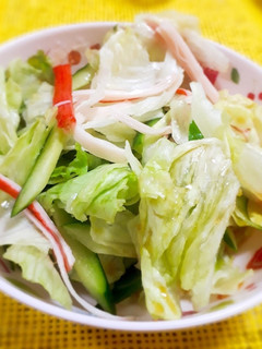 調味料ポン酢だけのサラダ-レシピのメイン写真