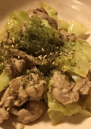 ちゃちゃっと★豚肉細切れとキャベツ炒め-レシピのメイン写真
