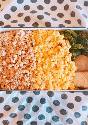 しっとりふわふわ♡豆腐入り鶏そぼろ-レシピのメイン写真