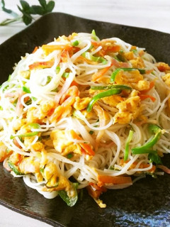 冷蔵庫の材料で♪簡単そうめんチャンプルー-レシピのメイン写真