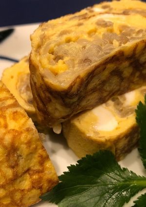 水抜きモヤシの卵焼き-レシピのメイン写真