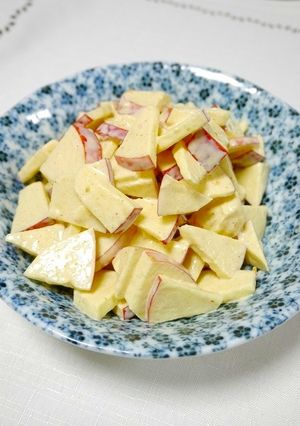 作り置き!りんごサラダ☆ガラムマサラ風味-レシピのメイン写真
