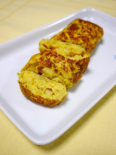 簡単!りんごサラダ☆たまご焼き-レシピのメイン写真
