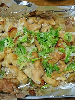 "腸"簡単!モツのホイル焼き-レシピのメイン写真