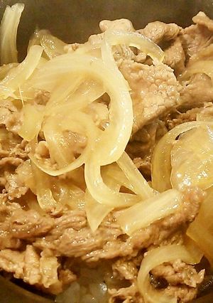 牛丼-レシピのメイン写真