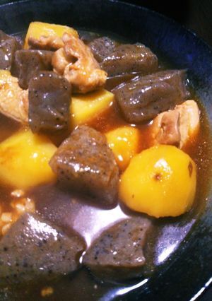 鶏肉とじゃがいもの中華煮込み-レシピのメイン写真
