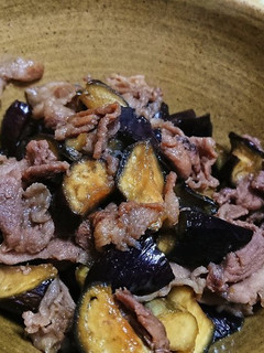 簡単茄子の豚こまの炒め物-レシピのメイン写真