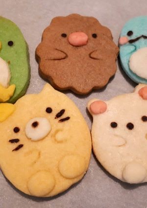 すみっこぐらしクッキー＊記録用-レシピのメイン写真