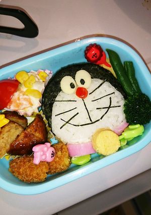 簡単 ドラえもんお弁当♪-レシピのメイン写真