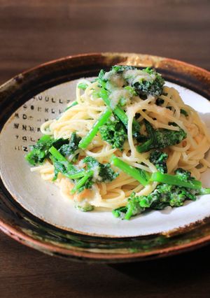 春の明太パスタ-レシピのメイン写真