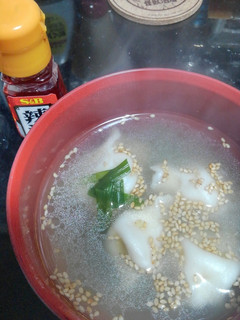 簡単スープ水餃子-レシピのメイン写真