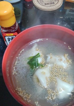 簡単スープ水餃子-レシピのメイン写真