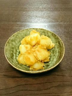 減塩 じゃがいものバター甘辛醤油炒め-レシピのメイン写真