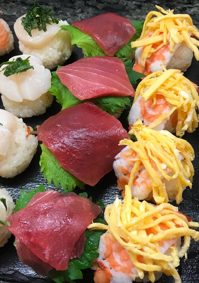 おもてなしに！手鞠寿司-レシピのメイン写真