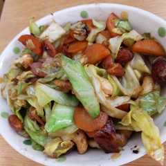 ミックスナッツの野菜炒め！-レシピのメイン写真