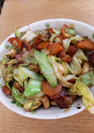 ミックスナッツの野菜炒め！-レシピのメイン写真
