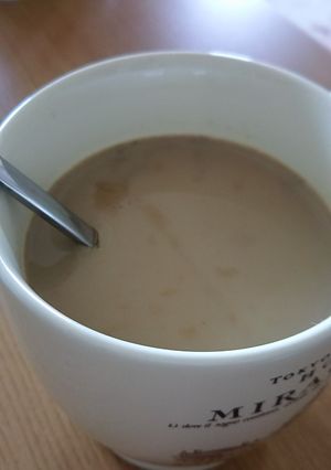 ラム酒の風味を感じる豆乳コーヒー-レシピのメイン写真