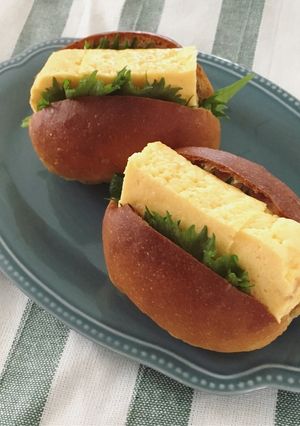 ローソンのお惣菜で作る☆和風たまごサンド-レシピのメイン写真