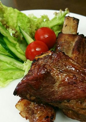 電気圧力鍋と焼き肉のタレで簡単スペアリブ-レシピのメイン写真