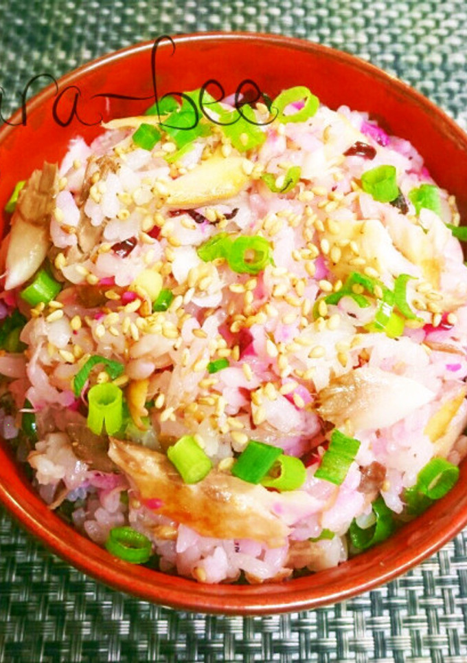 簡単＊塩さばとしば漬けの春色混ぜご飯-レシピのメイン写真